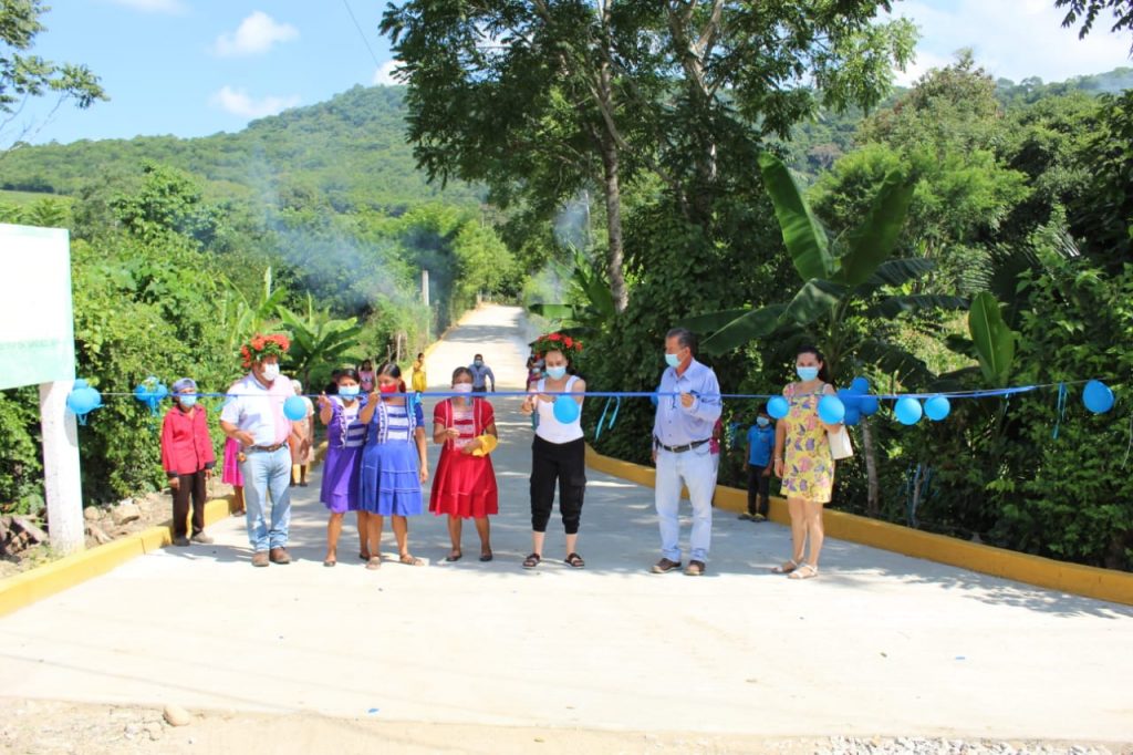 Ayuntamiento inaugura pavimentación en Atempa – Tamarinzintla