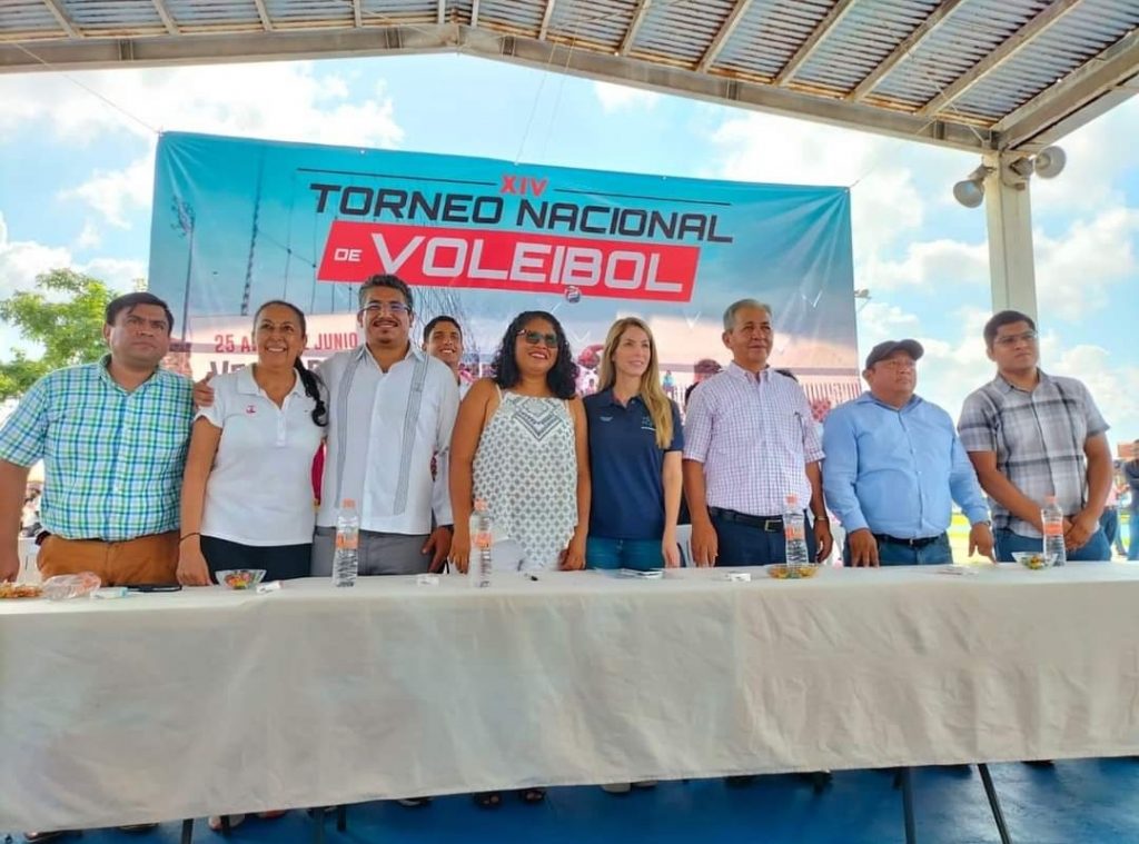 Inaugura Antorcha Torneo Nacional de Voleibol; competirán más de 2 mil voleibolistas