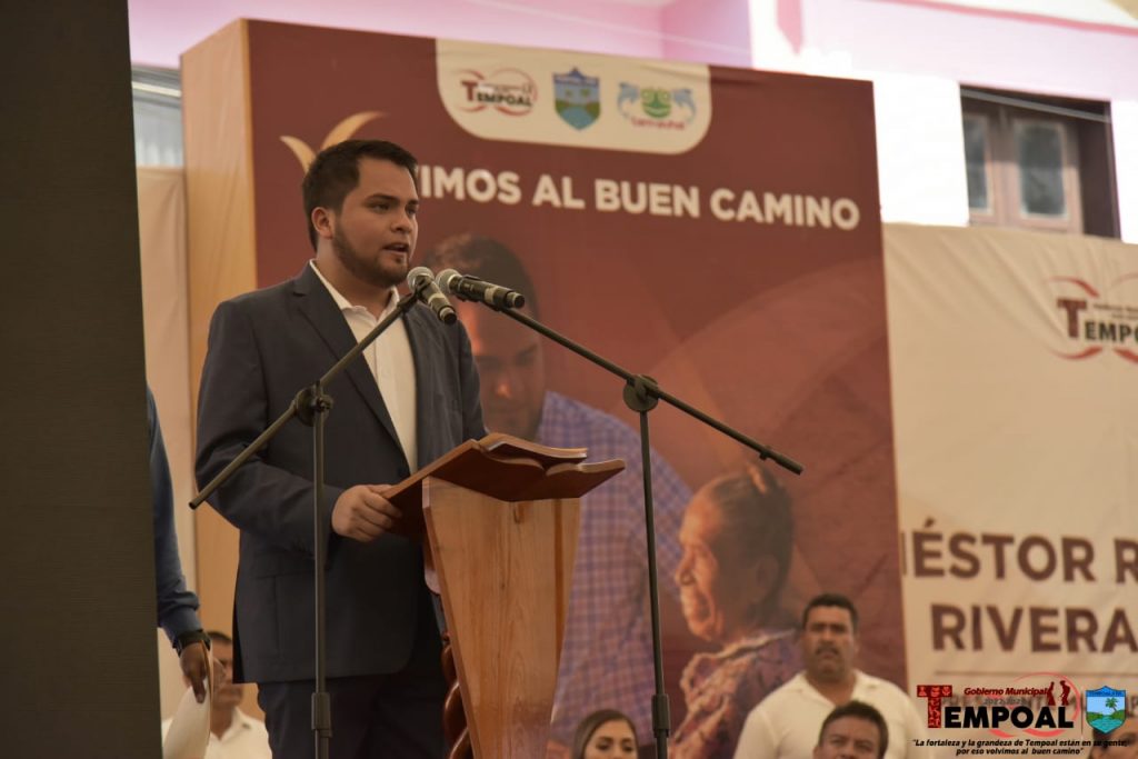 1er Informe de resultados, Néstor Rodolfo Rivera Pérez, presidente municipal de Tempoal.