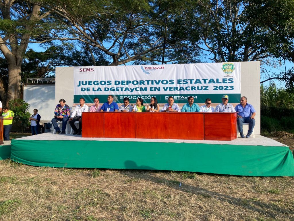 Participación del CBTa No. 136 en los “Juegos Deportivos Estatales de la DGETAyCM en Veracruz 2023”